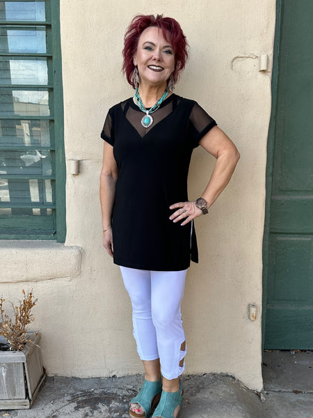 Dottie Bow Cut Out Leggings by Artex Fashions