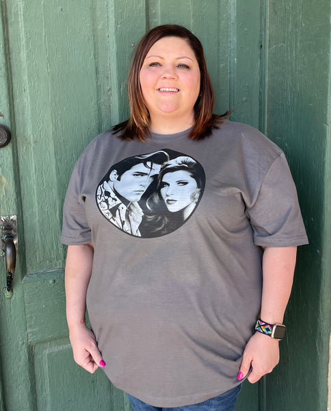 Elvis & Priscilla Graphic T-Shirt
