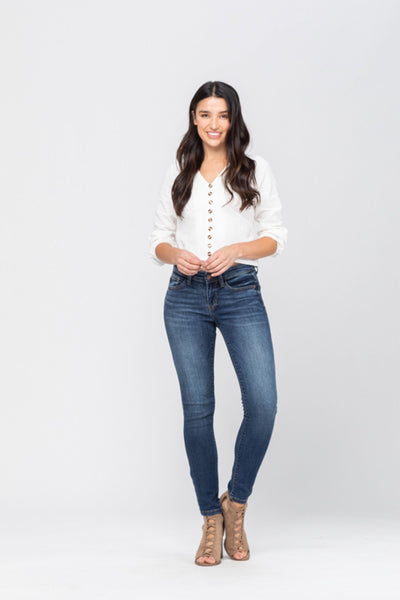82106 Bristol Judy Blue Midrise Handsand Skinny