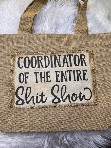 Snarky Tote Bags w/ BLING!