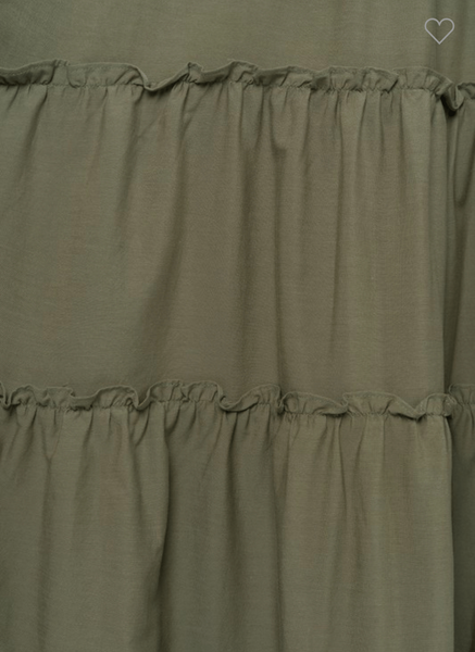 Janae Woven Smocked Tiered Cami Maxi Dress