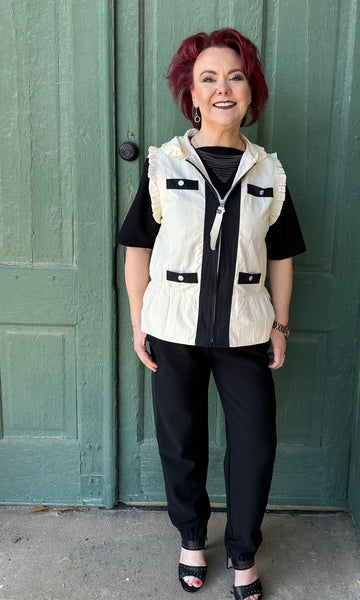 Josie Vest with Hoodie