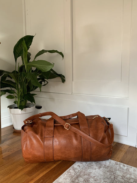 2890 Katina Weekender Vegan Leather Bag