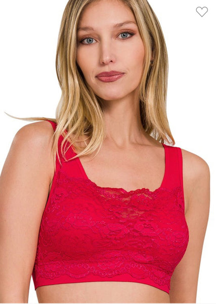 6632 Victoria Lace Shelf Bralette