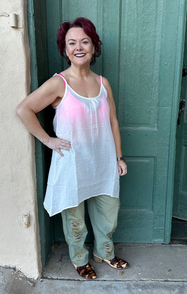 Margaret Elongated Cami by Paper Lace