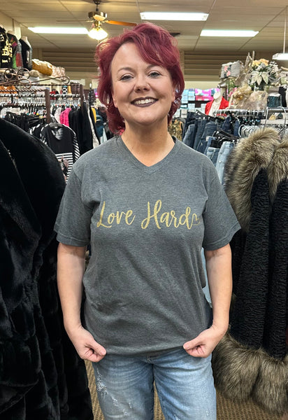 Love Hard Graphic T-Shirt
