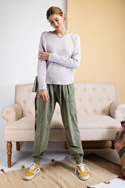 16478 Miley Textured Thermoknit Top