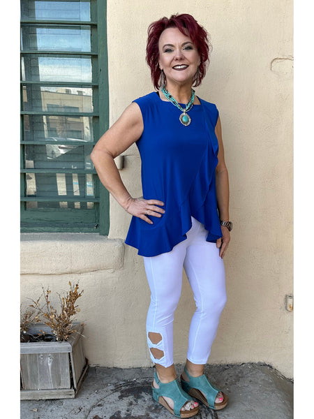 Reese Ruffle Cami Top by Artex Fashions