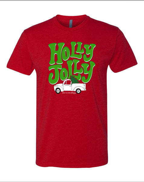 46777 Holly Jolly Camiseta gráfica
