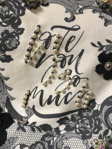 TR-235 Tricotto Newspaper Print Jacket