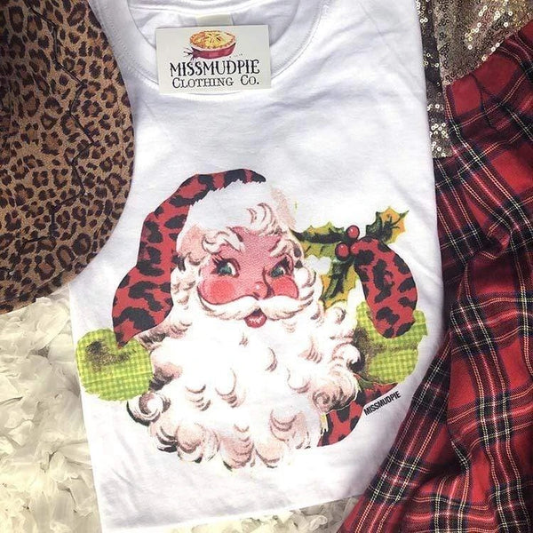 7779 You Better Watch Out Santa Graphic T-shirt