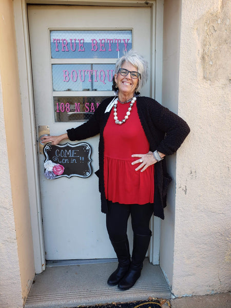 1458 Neveah Babydoll Top