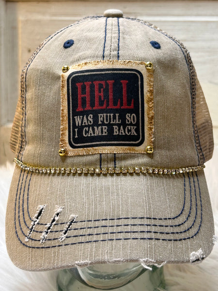 Snarky & Sarcastic Hats w/ BLING!