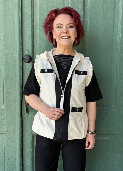 Josie Vest with Hoodie