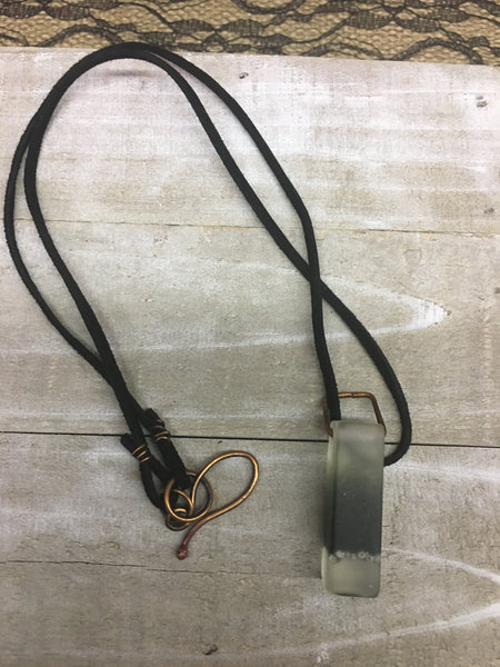 NE16 Frosted Candle Glow Necklace