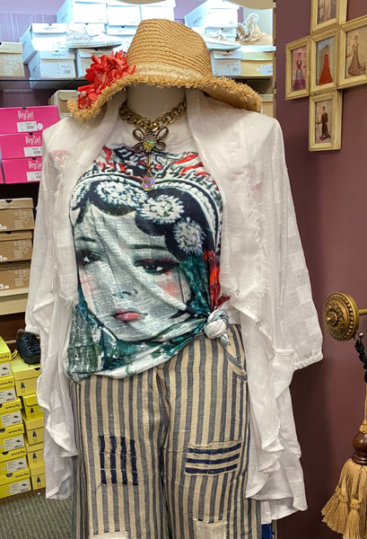 14976 Blanca Tier Ruffle Jacket by Paper Lace