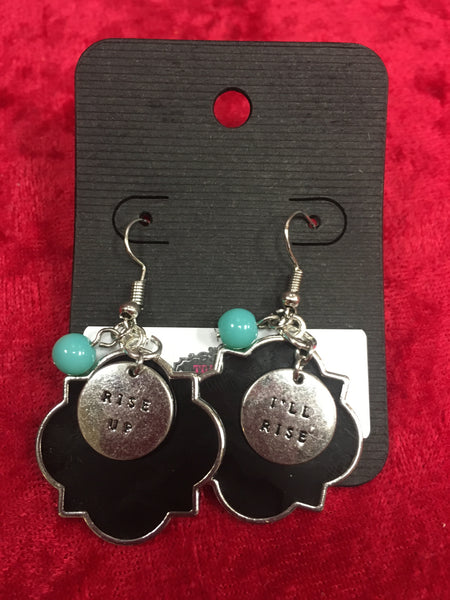TB-525 Rise Up/I'll Rise Earrings