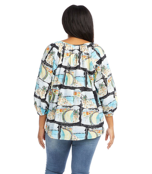 1L45583W Top campesino Karie de Karen Kane