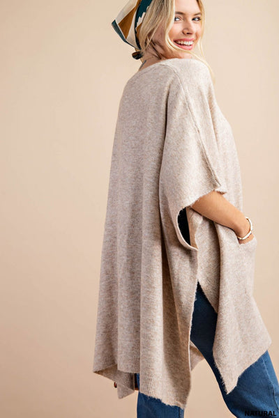 6006 Suéter Poncho Naomi