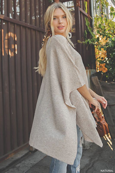 6006 Suéter Poncho Naomi