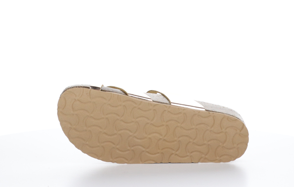 6002122 Parr Rose Gold Mirror Sandals by Bos & Co