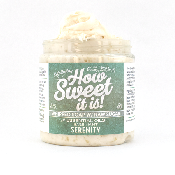 55679 How Sweet It Is Whipped Soap w/ Raw Sugar