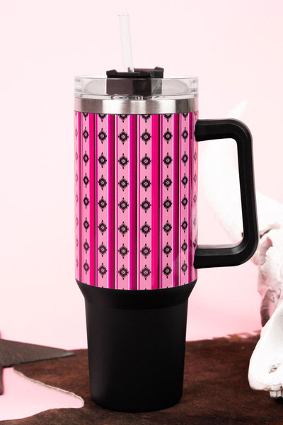 THE TRAVELER ROSE RIDGE STAINLESS STEEL 40 ounce TUMBLER