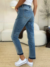 Calista Mid-Rise Rigid Magic Release Hem Judy Blue Jeans - ONLINE EXCLUSIVE!