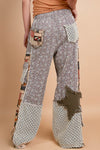 Junie Relaxed Fit Patchwork Pants by POL