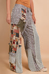 Junie Relaxed Fit Patchwork Pants by POL