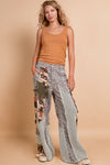 Junie Relaxed Fit Patchwork Pants by POL