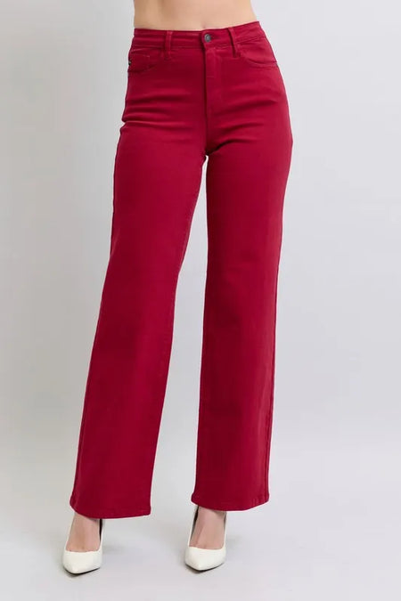 Renae Mid-Rise Nondistressed Bootcut Judy Blue Jeans - ONLINE EXCLUSIVE!