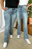 Renae Mid-Rise Nondistressed Bootcut Judy Blue Jeans - ONLINE EXCLUSIVE!