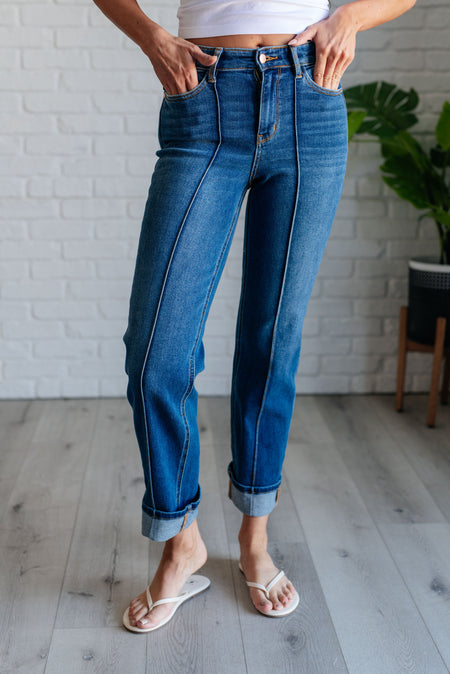 Palmer Hi-Rise Wide Leg Judy Blue Jeans - ONLINE EXCLUSIVE!