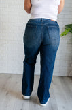 Muriel Mid Rise Control Top Classic Straight Judy Blue Jeans - ONLINE EXCLUSIVE!