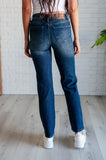 Muriel Mid Rise Control Top Classic Straight Judy Blue Jeans - ONLINE EXCLUSIVE!