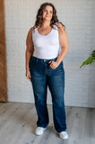 Muriel Mid Rise Control Top Classic Straight Judy Blue Jeans - ONLINE EXCLUSIVE!