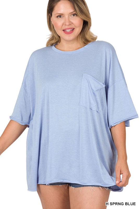 Marsha Tri-Blend Oversized T-Shirt - Plus Only