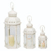 White Metal Lanterns