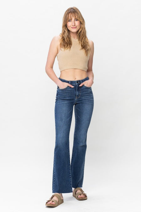 Harper Hi-Rise Tummy Control Vintage Skinny Judy Blue Jeans - ONLINE EXCLUSIVE!