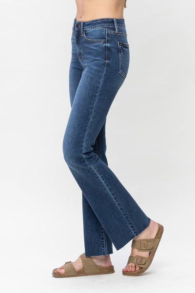Judy Blue Women's High Waist Classic Contrast Wash Bootcut Jeans