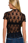 LaDonna Lacey See-Through Layering Top
