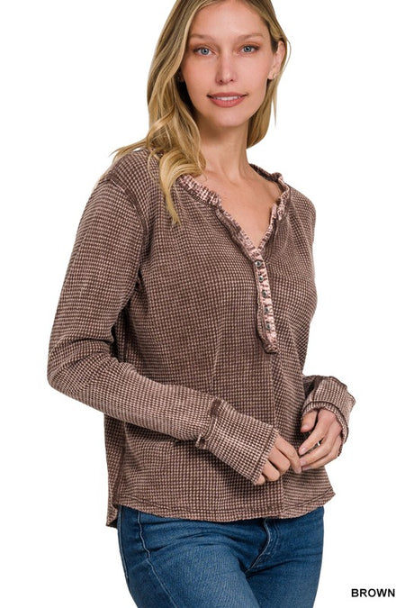 Top suéter texturizado Allanah Premium de Tricotto