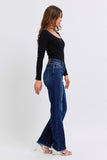 Rylan Hi-Rise Raw Hem Straight Leg Judy Blue Jeans - ONLINE EXCLUSIVE!