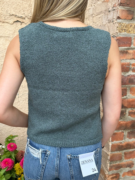 Holli Hook & Eye Sweater Vest