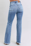 Kimberly Hi-Rise Raw Hem Bootcut Judy Blue Jeans - ONLINE EXCLUSIVE!