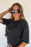 PREORDER: Regan Raw Hem Tee