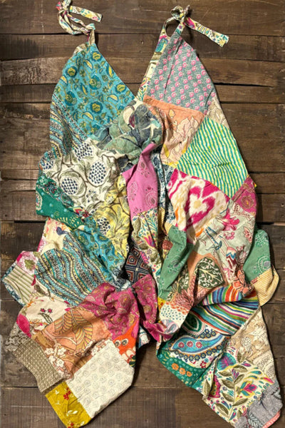 Shawna Patchwork Sunrise Jumpsuit by Jaded Gypsy