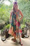 Shawna Patchwork Sunrise Jumpsuit by Jaded Gypsy