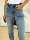 Calista Mid-Rise Rigid Magic Release Hem Judy Blue Jeans - ONLINE EXCLUSIVE!